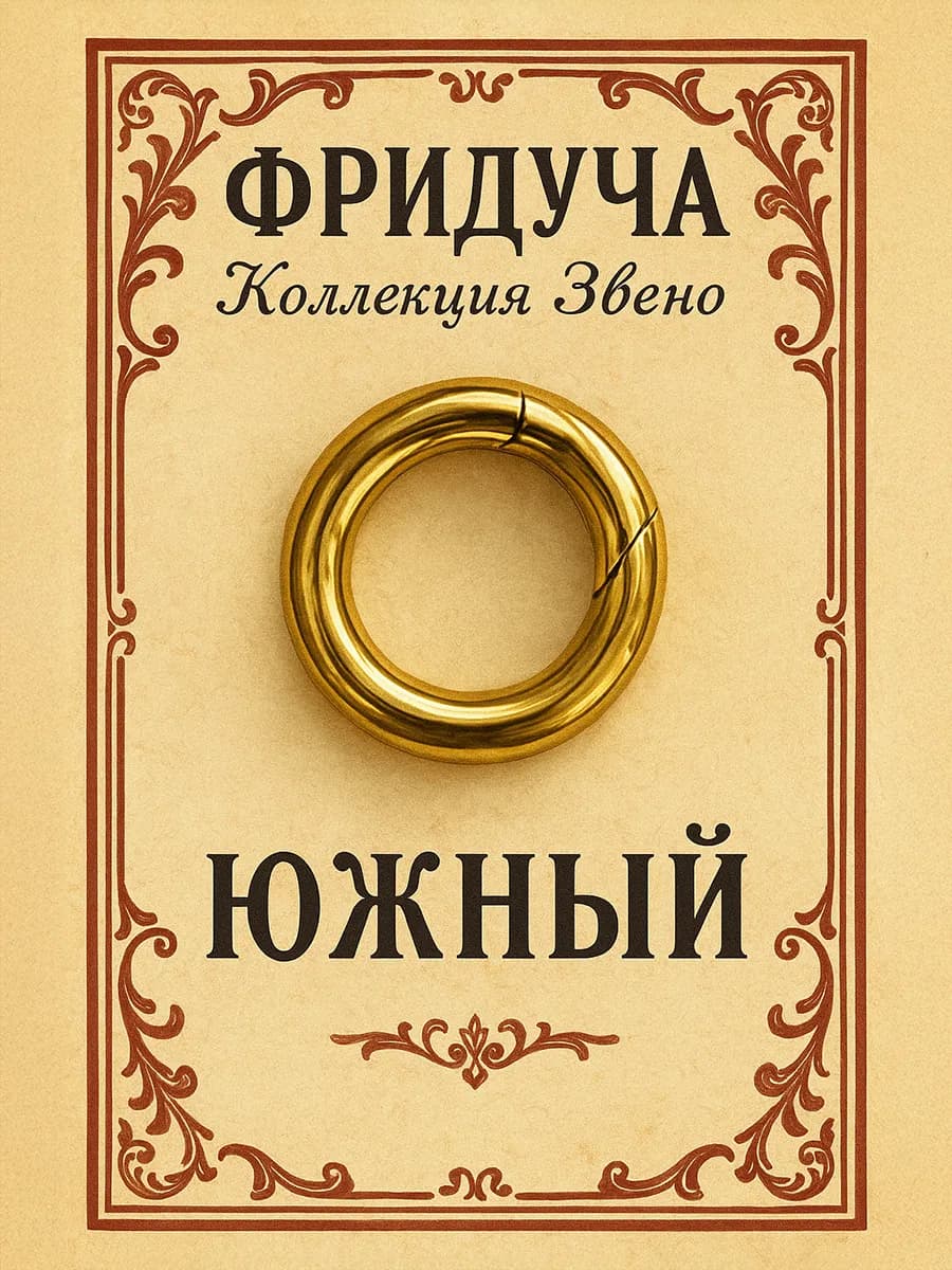 Подвеска-кольцо «Южный», 20 мм, позолота