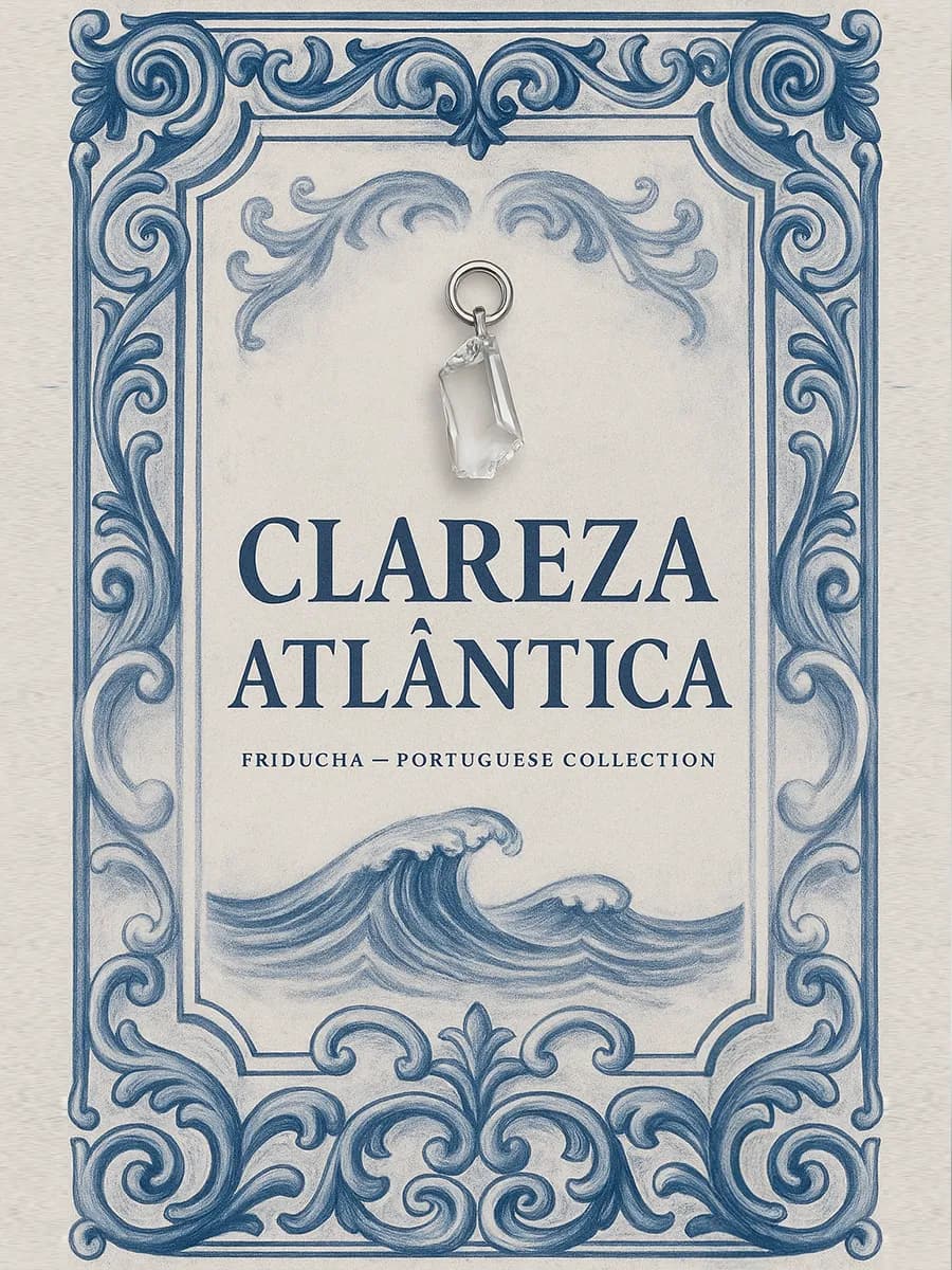 Подвеска Clareza Atlântica, Swarovski и жемчуг, родий