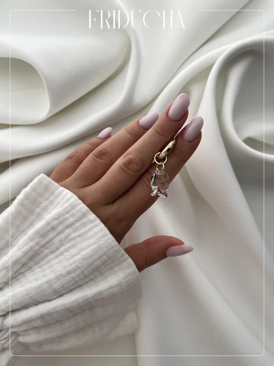 Подвеска-рыбка Swarovski Crystal 18 мм, позолота
