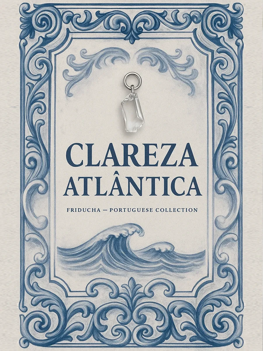 Подвеска Clareza Atlântica, Swarovski и жемчуг, родий