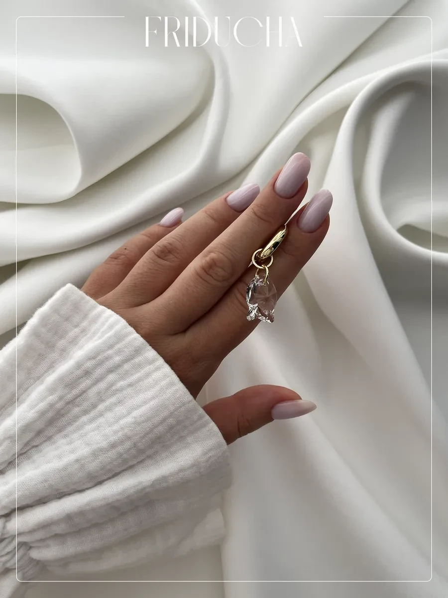 Подвеска-рыбка Swarovski Crystal 18 мм, позолота