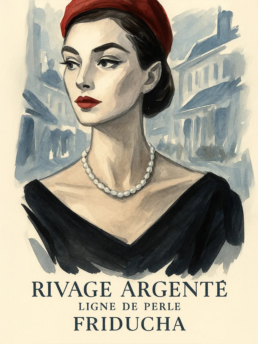 Чокер на шею Rivage Argenté — барочный родий с родий, фото 11
